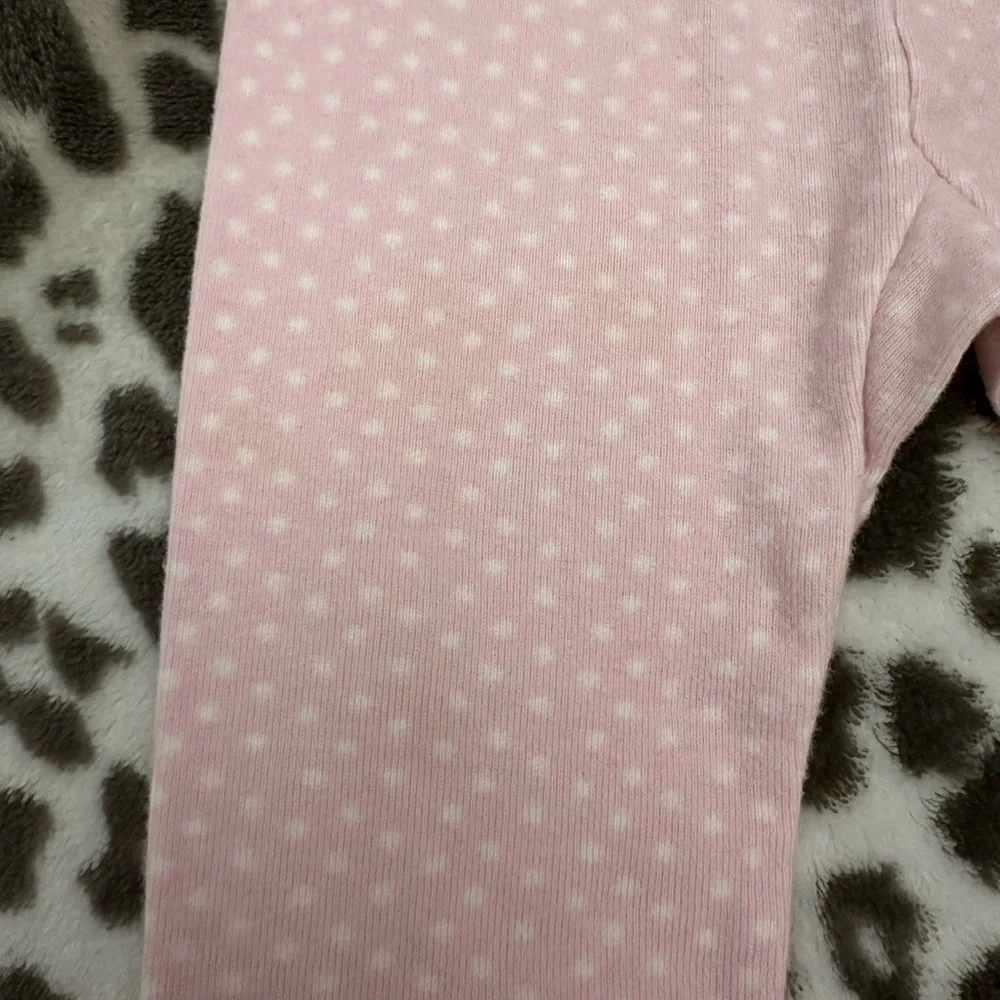 Y2K Gymboree Polka Dot Leggings in Pink Size Infant 6-12 months